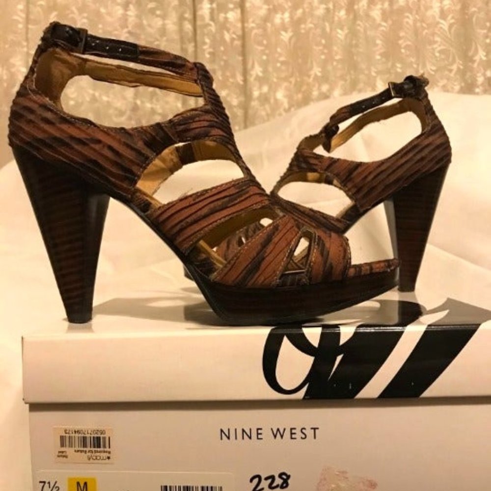 Nine West Strappy Sandals